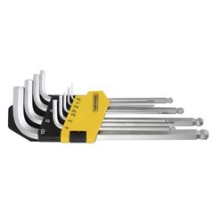 Hex keys Topmaster 390121 1.5-10 mm 9 pcs