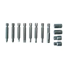 ბიტების ნაკრები Gadget 1/4" 390704 12 ც