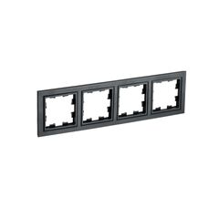 Frame IEK BRITE 4 black