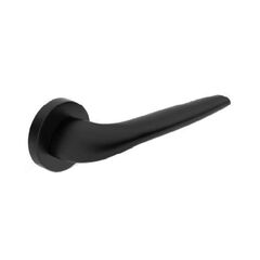 Door handle rossete Metal-Bud TOTAL Q ZTOKCZ with protective lid SZQCZY black