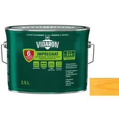 Пропитка по дереву Vidaron Impregnat 2.5 л V02 золотистая сосна