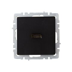 Socket IEK BRITE HDMI РHDMI-0-BrCh black