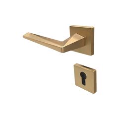 Ручка на розетке Morelli Z5-71Z200-MSGOP + накладка под цилиндр