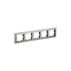 Frame IEK BR-M52-K46 BRITE 5 universal grey