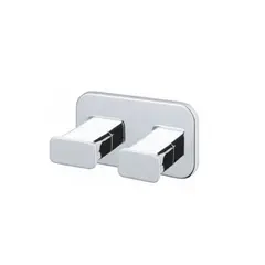 Bathroom hook double Bisk Forte Tore 07823 9x5x3.5 cm