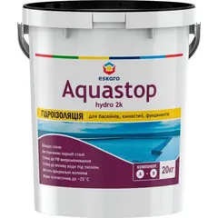 Two-component waterproofing Eskaro Aquastop Hydro 2К 20 kg
