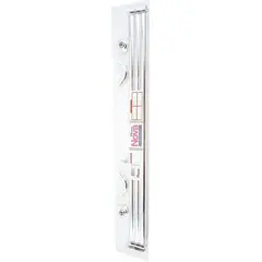 Eave P.NOVA ALU. BATHCURTAIN ROD, WHITE