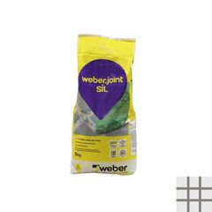 შემავსებელი ფილის ნაკერებისთვის Weber.joint SIL 5 კგ 414 გრანიტისფერი