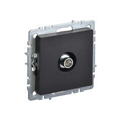 Socket IEK BRITE TV finished PTB11-0-BrB black