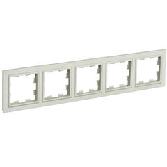 ჩარჩო IEK BR-M52-K10 BRITE 5 უნივერსალური ბეჟი