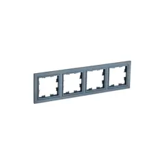 Frame IEK BR-M42-K35 BRITE 4 universal marengo