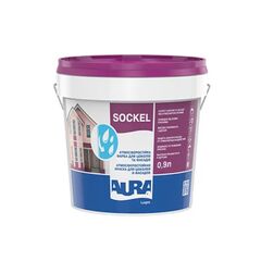 საღებავი ფასადის Eskaro Aura Luxpro Sockel 0.9 ლ