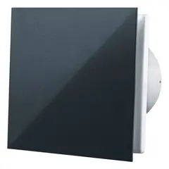 Exhaust fan Domovent 125 Solid Black sapphire