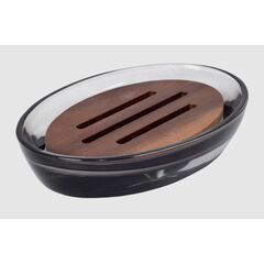 სასაპნე Bisk Figo Wood/Glass Dark Grey
