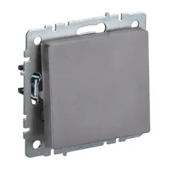 Выключатель без рамки IEK BRITE 1 10A VS10-1-0-BrS