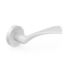 Door handle rossete Metal-Bud DIANA ZDON with cylinder cover SNOSY