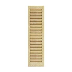 Doors louvered wooden Pine Woodtechnic 1400х494 mm
