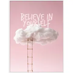 Picture in a frame Styler AB168 BELIEVE 50X70