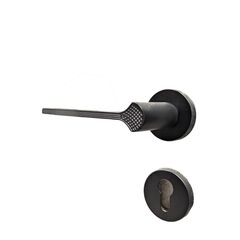 Ручка на розетке Morelli Z5-72Z180-BL + накладка под цилиндр