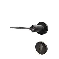 Handle with socket Morelli Z5-72Z180-BL + cylinder slip