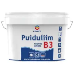 წებო Eskaro B3 Niiskuskindel Puiduliim 2.5 ლ