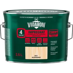 Пропитка по дереву Vidaron Impregnat 2.5 л V01 бесцветный