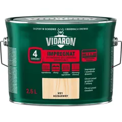 Пропитка по дереву Vidaron Impregnat 2.5 л V01 бесцветный