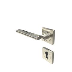 Ручка на розетке Punto R02 A 103-C SN+ накладка под цилиндр