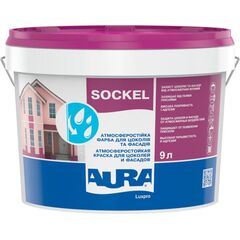 Facade paint Eskaro Aura Luxpro Sockel 9 l