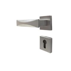 Ручка на розетке Morelli Z5-71Z172-SC + накладка под цилиндр