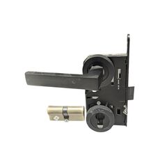 Handle with socket with cylinder slip Besa 300021 black