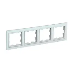 Рамка IEK BR-M42-K36 BRITE 4 универсальная жемчуг