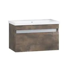 დასაკიდი ტუმბო ხელსაბანით Denko ,,More 80 Patara Bronze'' 70x54,5სმ