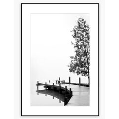 სურათი ჩარჩოში Styler AB095 DIGI WOODEN PATH 50X70