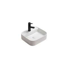 Washbasin Pate Square 78574(45) Glossy white