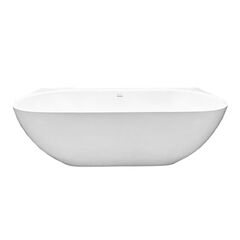 ხელოვნური ქვის აბაზანა Vayer SCORPIUS WHITE 168,5x82 სმ