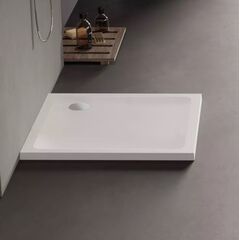 საშხაპე პადონი New Trendy Stone White B-0542 90X90X4,5სმ კვადრატული S-0041