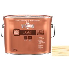 Масло для древесины Vidaron 2.5 л D01 бесцветный
