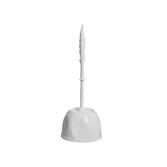 ჯაგრისი უნიტაზისთვის Bisk AGA BRUSH AND HOLDER WHITE