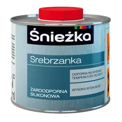 Heat-resistant enamel Sniezka Srebrzanka 0.2 l