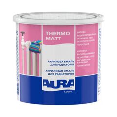 Enamel for radiators Eskaro Aura luxpro thermo white matt 750 ml