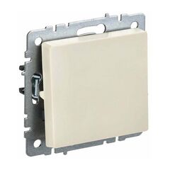 Выключатель IEK 1 кл 10A крест беж VS10-1-3-BrKr BRITE