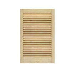 Doors wooden panel jalousie Woodtechnic pine 720х494