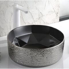 Умывальник накладной Osis Art basin 8457BYH Black 40,5x14 см
