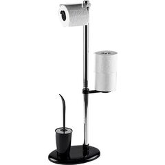 Toilet brush ALBA TOILETBRUSH STAND BLACK