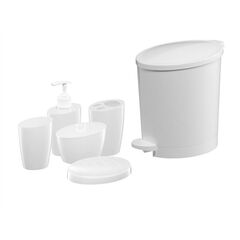 Набор для ванной Bisk POP' SET 6pcs WHITE