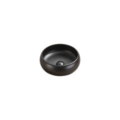 Washbasin Pate Round 113MB Matt black