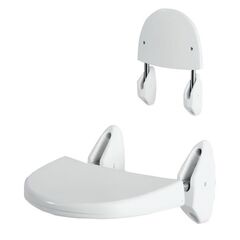 Сидение для ванной P.NOVA  BATHTUB SEAT WALL MOUNTED,WHITE