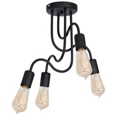 Люстра Luminex 8060 Dow 4 E27 15W черный