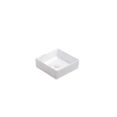 Washbasin Pate Square 78570B(35) Glossy white